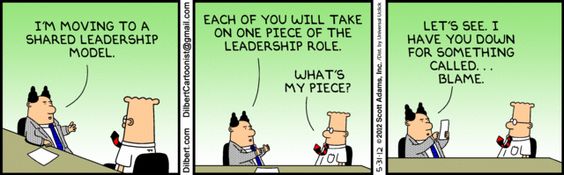 Dilbert on Shared Leadership